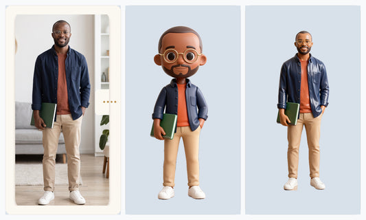 Custom Everyday Man Figurine from Photo